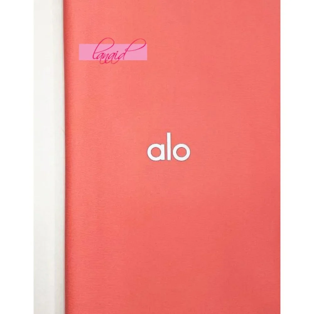 Alo 7/8 High-Waist Airlift Leggings Strawberry Lemonade Hi-Rise Tights Skinny S